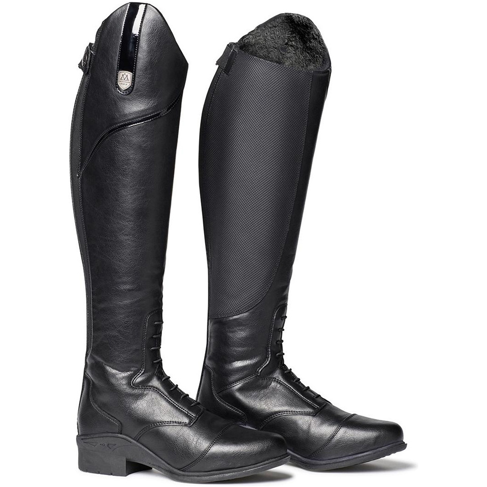 Mountain Horse Femmes Veganza Hiver Bottes De équitation Longue 0223 - Black